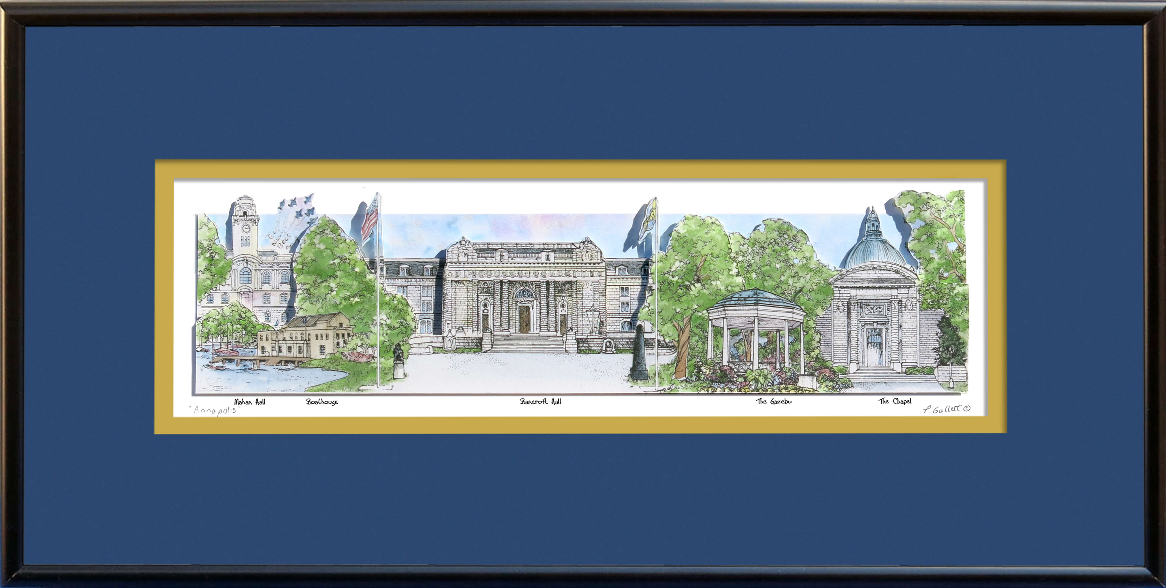 Annapolis framed